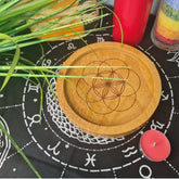 Suport din lemn de mango Seed of Life